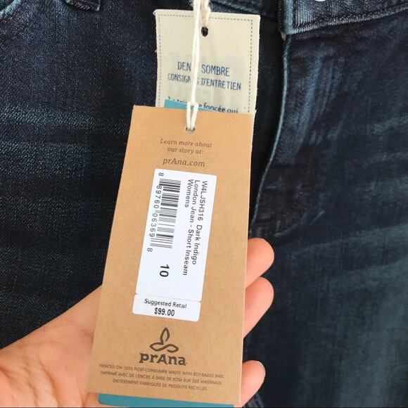 PRANA Dark Indigo London Jeans - Picture 5 of 7